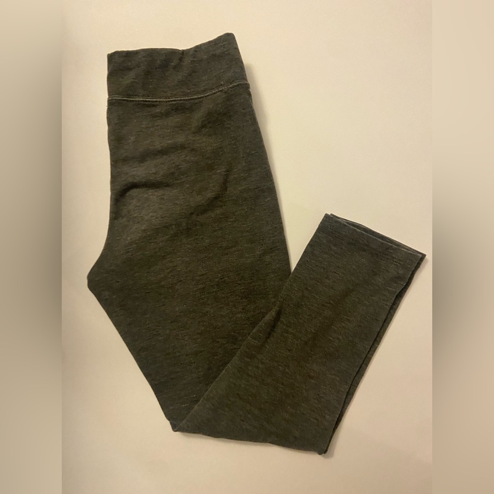 Garage: Distressed Grey Capri Leggings